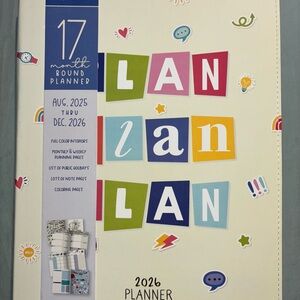 Colorful 2026 Planner